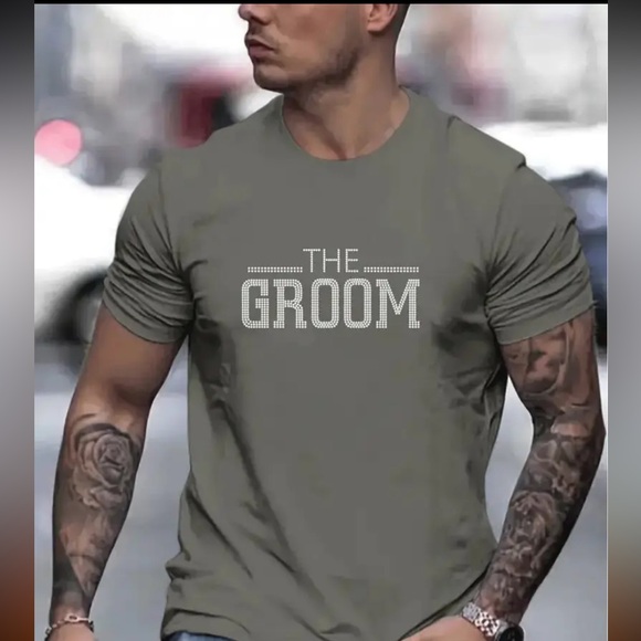 Other - "The Groom" Graphic Crew Neck T-Shirt